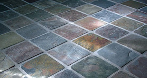 slate floor